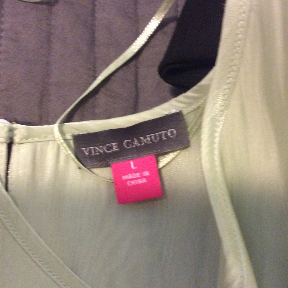 Vince Camuto Shimmering Top - Picture 7 of 8